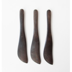 Couteaux tartineur en bois de manguier set de 3